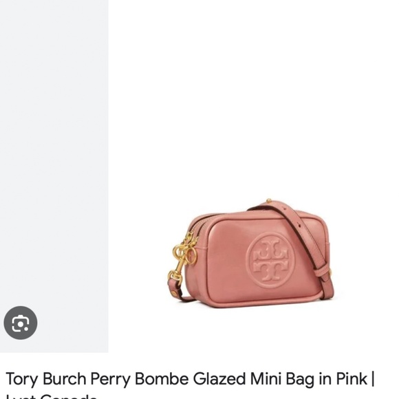 Tory Burch Perry Bomb glazed mini bag pink - Picture 8 of 13